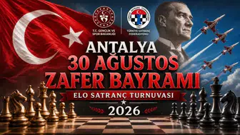 Antalya ELO Satranç Turnuvası İçin Kayıtlar Sürüyor