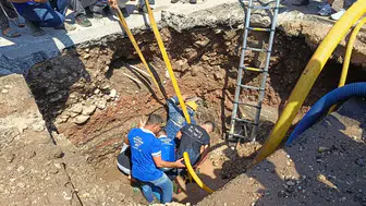 Kumluca'da İçme Suyu Hattı Çalışmasında Göçük: ASAT İşçisi Kurtarıldı