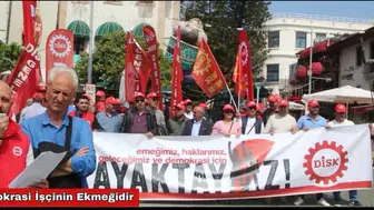 DİSK'ten Antalya'da Tepki: "Haklarımızdan Vazgeçmeyiz"
