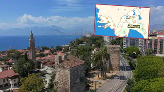Antalya'da Sahil Ferahlıyor, İç Kesimlerde Sıcaklık 4 Derece Artacak
