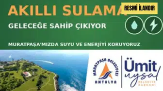 Muratpaşa Belediyesi Akıllı Sulama