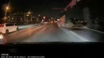 Bursa'da İlginç Kaza: Otomobilin Çarptığı Yaya Koşarak Kaçtı