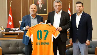 Alanyaspor'dan Yavru Vatan KKTC'ye Anlamlı Ziyaret