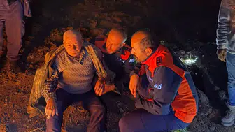 Burdur'da Kaybolan 89 Yaşındaki Adam Dağda Uyurken Bulundu
