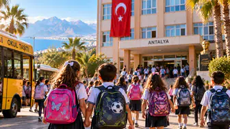 Antalya'da Okullar Yarın Açılıyor: Binlerce Öğrenci Ders Başı Yapıyor
