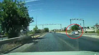 Tali Yolda Çarpıştılar: Manavgat D-400'deki Kaza Araç Kamerasında