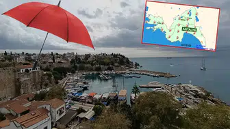 Antalya'nın Tüm İlçelerinde Sağanak Var!