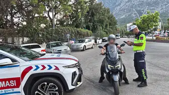 Antalya'da Jandarmadan Şok Motosiklet Uygulaması: 5 Bin Araç Denetlendi