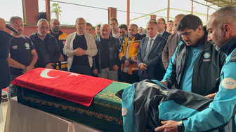 Organ Nakli Aracı Kaza Yapmıştı: Şehit UMKE Personeli Mehmet Can Gür İçin Duygusal Tören