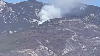 Kaş'ta Orman Yangını! Alevlere Havadan ve Karadan Müdahale