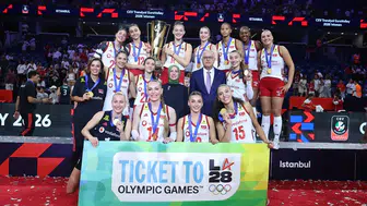 Los Angeles 2028’de Türkiye Var! ATA'nın Kızları Olimpiyat Vizesini Aldı