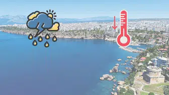 Antalya'da Günün Hava Durumu