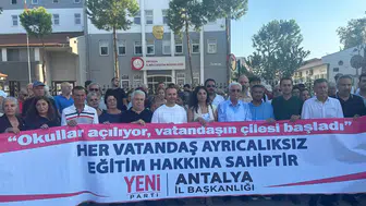 YENİ Parti’den Eğitim Masraflarına Tepki: “Çocuklarımızdan Öğle Yemeği Bile Esirgeniyor”