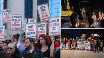 ODTÜ’de Yol Çalışmasına Karşı Nöbet: "Rant Yoluna Geçit Vermeyeceğiz"
