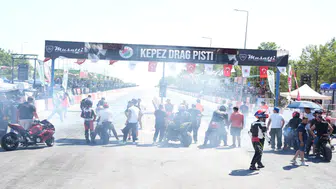 Moto Drag Şampiyonası’nın 3. Ayağı Kepez’de Başladı