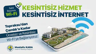 Erdemli'ye Dev Dijital Yatırım: 7 Kilometre Kesintisiz Wi-Fi 7 Dönemi