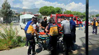 Hassa Devlet Hastanesi'nde Gerçeği Aratmayan Yangın Tatbikatı