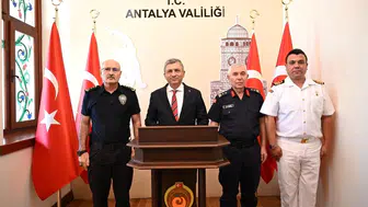 Antalya'da Asayiş Raporu: Ağustos Ayında 12 Bin Olay Aydınlatıldı