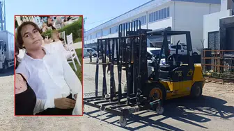 Manavgat Sanayi Sitesi'nde Yol Ortasında Bırakılan Forklift Motosikletli Gencin Sonu Oldu