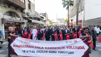 Mersin'de 19 Eylül Gaziler Günü Coşkuyla Kutlandı!