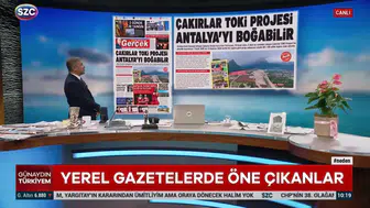 İsmail Küçükkaya Akdeniz Gerçek’in Manşetini Ekranlara Taşıdı!