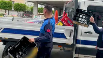 İskenderun'da Kaldırım İşgali Denetimi: "Kimi İsterseniz Arayın"