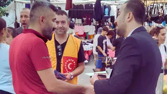 BTP Antalya İl Başkanı Bilal Şahin Semt Pazarı’nda Vatandaşları Dinledi