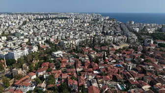Kaleiçi Surları Gökyüzünden Görüntülendi