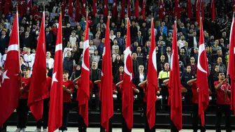 Antalya'da 29 Ekim Cumhuriyet Bayramı Coşkusu