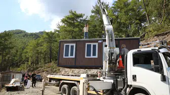 Alanya Uğurlu'da Yaşlı Çift Sıcak Yuvaya Kavuştu