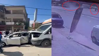 Hatay'da Otomobile Çarpan Kamyonet Dehşet Saçtı: 2 Yaralı