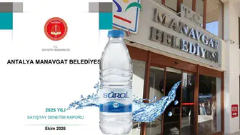 Süral Su Sayıştay Raporunda! Manavgat Belediyesi Kaynak Suyu Harcını Almadı