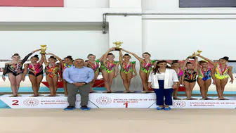 Antalyasporlu Cimnastikçilerden Antalya’da Çifte Şampiyonluk