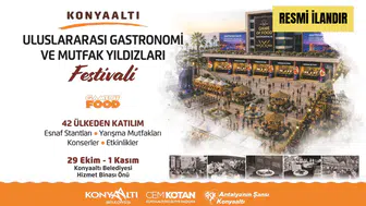 Konyaaltı Uluslararası Gastronomi ve Mutfak Yıldızları Festivali