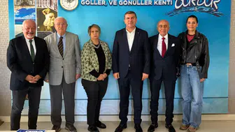 Gazeteciler Cemiyeti'nden Burdur Belediye Başkanı Ercengiz'e Ziyaret