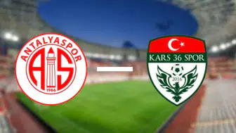 Kars 36 Spor ile Antalyaspor Ziraat Türkiye Kupası'nda Sahne Alıyor