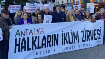 COP31'e Alternatif! Antalya "Halkların İklim Zirvesi"ne Ev Sahipliği Yapacak