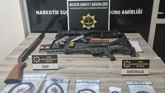 Mersin'de Şafak Vakti Narkotik Operasyonu: 14 Tutuklama