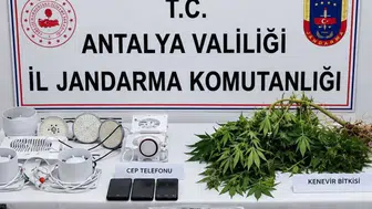 Manavgat'ta Uyuşturucu İçin Evinde İklimlendirme Sistemi Kurdu