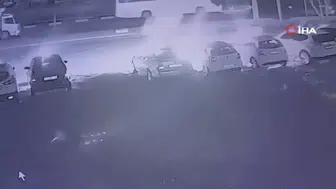 Benzin Döküp Milyonluk  6 Aracı Ateşe Verdi