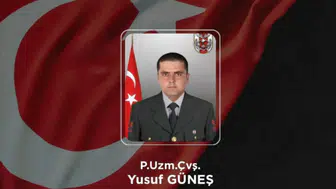 Piyade Uzman Çavuş Yusuf Güneş Görev Esnasında Şehit Oldu