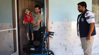 Serebral Palsili Çocuğun Sandalye Sevinci Yürekleri Isıttı