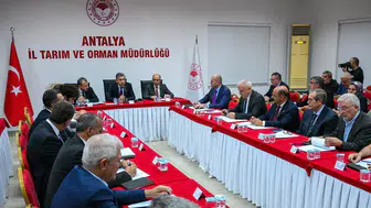 Antalya'da Havza Su Kurulu Toplandı