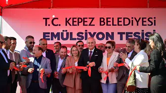 47,5 Milyon Liralık Emülsiyon Tesisi Açıldı