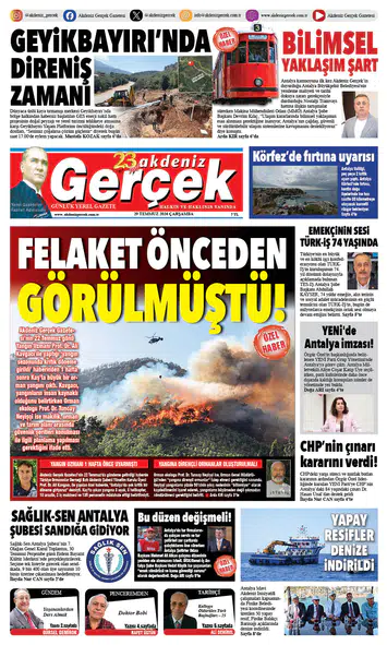 29 TEMMUZ 2026