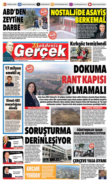 7 Ağustos 2026
