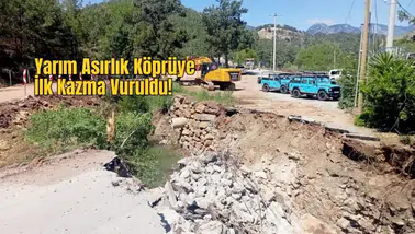 Antalya’da 60 Yıllık Köprü Tarihe Karışıyor, Bir Devir Kapanıyor