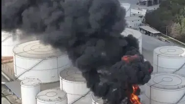 Mersin’de Akaryakıt Tesisinde Patlama olmuştu! Yangın kontrol altına alındı