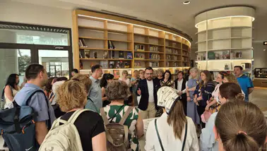 Romen Heyetten Antalya Kütüphanesi’ne Tam Not
