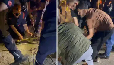 Finike'de Aracıyla Uçuruma Yuvarlandı, 30 Metreden Zorlukla Kurtarıldı